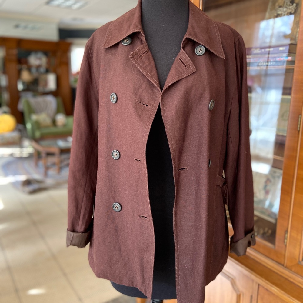 Eddie Bauer medium lined spring jacket